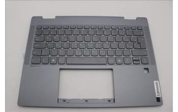 Lenovo 5CB1N61318 C-Cover with keyboard, Slovenian, Luna Grey, w/Storm Grey Keycaps, UK