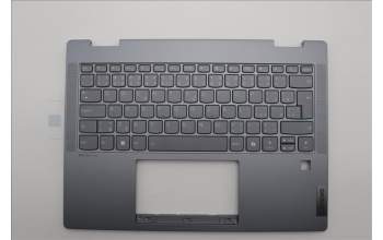 Lenovo 5CB1N61321 C-Cover with keyboard, Czech Slovakian, Luna Grey, w/Storm Grey Keycaps, UK