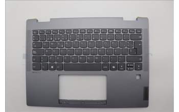 Lenovo 5CB1N61328 C-Cover with keyboard, Spanish, Luna Grey, w/Grey Keycaps, UK
