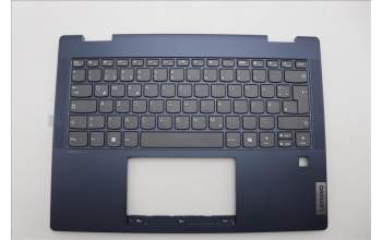 Lenovo 5CB1N61399 C-Cover with keyboard, German, Cosmic Blue, w/Grey Keycaps, UK
