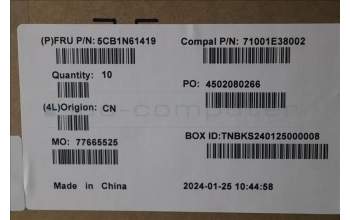 Lenovo 5CB1N61419 Lower Case C 83FD White