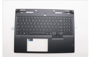 Lenovo 5CB1N61426 C-Cover with keyboard,US English Euro,Eclipse Black,White Backlight