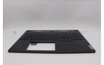 Lenovo 5CB1N61434 C-Cover with keyboard,Italian,Eclipse Black,White Backlight