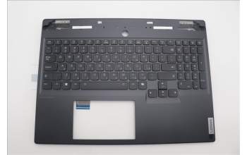 Lenovo 5CB1N61463 C-Cover with keyboard, Hebrew, Eclipse Black, RGB Backlight, US