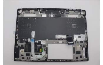 Lenovo 5CB1N61463 C-Cover with keyboard, Hebrew, Eclipse Black, RGB Backlight, US