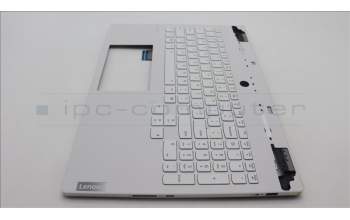 Lenovo 5CB1N61487 C-Cover with keyboard, English, White, RGB Backlight, US