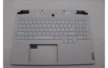 Lenovo 5CB1N61489 C-Cover with keyboard, US English Euro, White, RGB Backlight, US