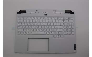 Lenovo 5CB1N61494 C-Cover with keyboard, Hebrew, White, RGB Backlight, US