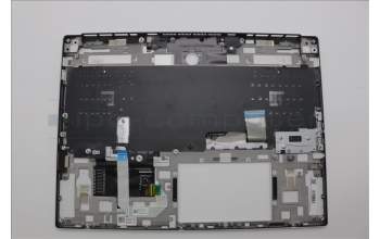 Lenovo 5CB1N61494 C-Cover with keyboard, Hebrew, White, RGB Backlight, US