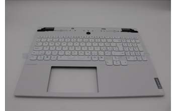 Lenovo 5CB1N62163 C-Cover with keyboard, Switzerland, White, RGB Backlight, UK