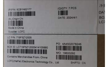 Lenovo 5CB1N62177 COVER Cover L 83DN A_YG_LG