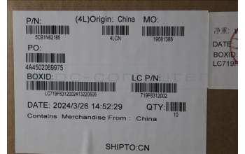 Lenovo 5CB1N62185 Hinge CAP, 83DN, Tidal Teal