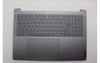 Lenovo 5CB1N62225 C-Cover with keyboard, US English Euro, Luna Grey, w/puresight pro logo, US