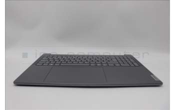 Lenovo 5CB1N62239 C-Cover with keyboard,Portuguese,Luna Grey,w/puresight pro logo