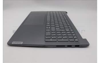 Lenovo 5CB1N62247 C-Cover with keyboard, UK English, Luna Grey, w/puresight pro logo, UK