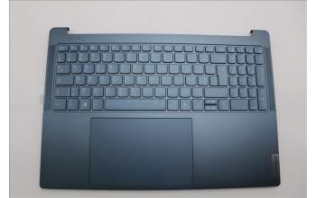 Lenovo 5CB1N62257 C-Cover with keyboard, French, Tidal Teal, w/puresight pro logo, US