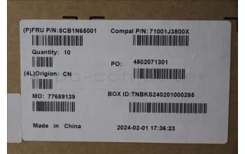 Lenovo 5CB1N65001 LCD Cover W/Ant C 83G1 IR CLGY