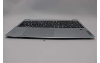 Lenovo 5CB1N65003 C-Cover with keyboard, English, Cloud Grey, Backlight, Fingerprint, US