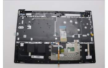 Lenovo 5CB1N65010 C-Cover with keyboard, Hebrew, Cloud Grey, Backlight, Fingerprint, US