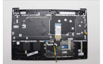 Lenovo 5CB1N65015 C-Cover with keyboard, Spanish, Cloud Grey, Backlight, Fingerprint, UK