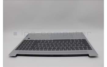 Lenovo 5CB1N78879 C-Cover with keyboard, Switzerland, Cloud Grey, Backlight, Fingerprint, UK