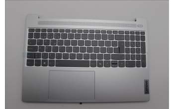 Lenovo 5CB1N78899 C-Cover with keyboard, Portuguese, Cloud Grey, Backlight, Non-Fingerprint, UK