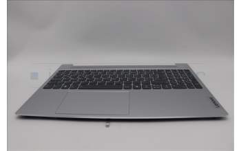 Lenovo 5CB1N78904 C-Cover with keyboard, German, Cloud Grey, Backlight, Non-Fingerprint, UK