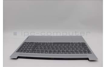 Lenovo 5CB1N78956 C-Cover with keyboard, UK English, Cloud Grey, Non-Backlight, Non-Fingerprint, UK