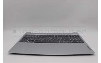 Lenovo 5CB1N78965 C-Cover with keyboard, German, Cloud Grey, Non-Backlight, Non-Fingerprint, UK