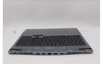 Lenovo 5CB1N84655 C-Cover with keyboard, UK English, Luna Grey, Backlight, UK
