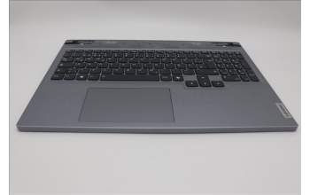 Lenovo 5CB1N84664 C-Cover with keyboard, German, Luna Grey, Backlight, UK