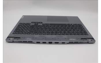 Lenovo 5CB1N84664 C-Cover with keyboard, German, Luna Grey, Backlight, UK