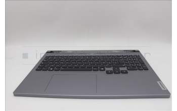 Lenovo 5CB1N84694 C-Cover with keyboard, French, Luna Grey, RGB Backlight, US