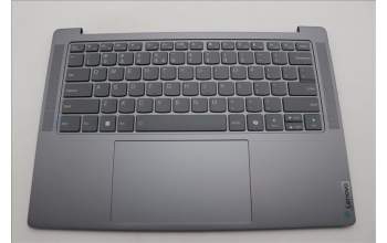 Lenovo 5CB1N90768 C-Cover with keyboard, US English Euro, Luna Grey, US