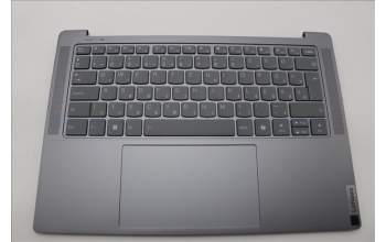 Lenovo 5CB1N90781 C-Cover with keyboard, Hungarian, Luna Grey, w/puresight pro logo, UK