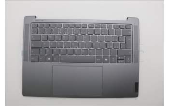 Lenovo 5CB1N90785 C-Cover with keyboard, Italian, Luna Grey, w/puresight pro logo, UK