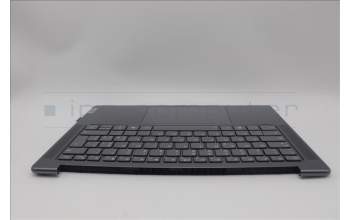 Lenovo 5CB1N90786 C-Cover with keyboard, Italian, Luna Grey, UK