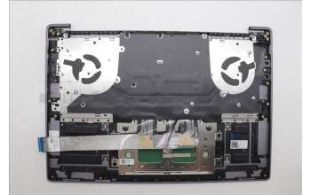 Lenovo 5CB1N90794 C-Cover with keyboard, Nordic, Luna Grey, UK