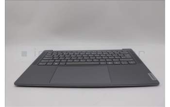 Lenovo 5CB1N90811 C-Cover with keyboard, UK English, Luna Grey, w/puresight pro logo, UK