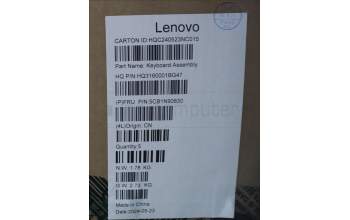 Lenovo 5CB1N90830 C-Cover with keyboard, Greek, Arctic Grey, US