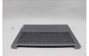 Lenovo 5CB1N90840 C-Cover with keyboard, Russian, Arctic Grey, US