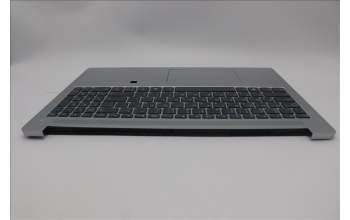 Lenovo 5CB1N90974 C-Cover with keyboard, Hebrew, Cloud Grey, Backlight, Fingerprint, US