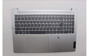 Lenovo 5CB1N90984 C-Cover with keyboard, Nordic, Cloud Grey, Backlight, Fingerprint, UK