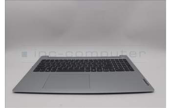 Lenovo 5CB1N91017 C-Cover with keyboard, UK English, Cloud Grey, Backlight, Non-Fingerprint, UK