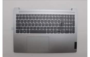 Lenovo 5CB1N91018 C-Cover with keyboard, Italian, Cloud Grey, Backlight, Non-Fingerprint, UK