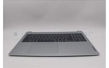 Lenovo 5CB1N91026 C-Cover with keyboard, German, Cloud Grey, Backlight, Non-Fingerprint, UK