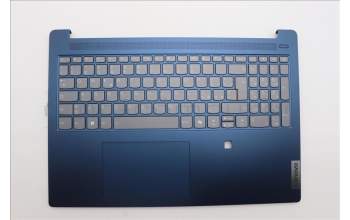 Lenovo 5CB1N91049 C-Cover with keyboard, Italian, Abyss Blue, Backlight, Fingerprint, UK