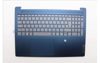 Lenovo 5CB1N91063 C-Cover with keyboard, Switzerland, Abyss Blue, Backlight, Fingerprint, UK