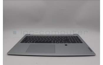 Lenovo 5CB1N92822 C-Cover with keyboard, Spanish, Cloud Grey, Non-Backlight, Fingerprint, UK