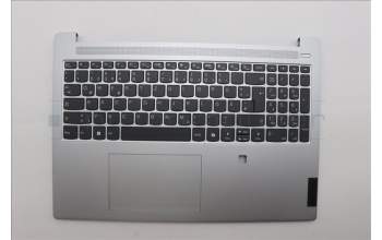 Lenovo 5CB1N92829 C-Cover with keyboard, German, Cloud Grey, Non-Backlight, Fingerprint, UK